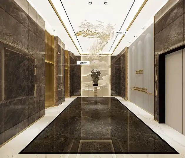 大理石の非粘着性PVC/PETフィルム